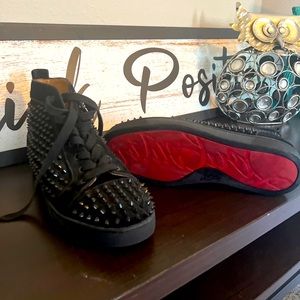 Black Louboutin size 11